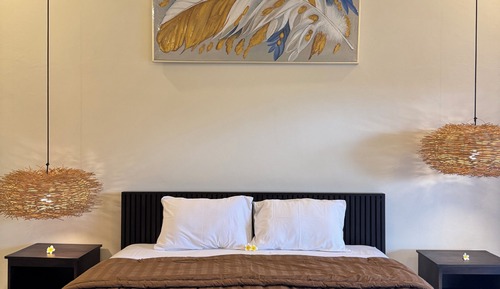 Deluxe Double Room, Balcony, Hill View