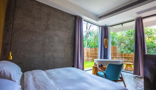 Basic Double Room, Garden View