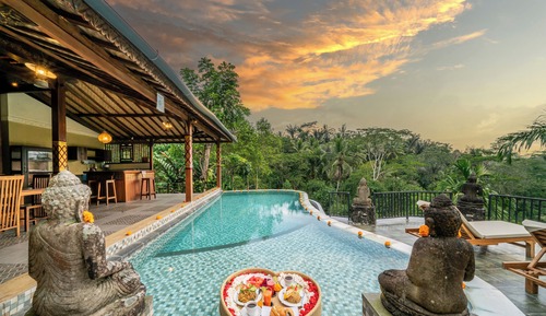Villa, Pool Access