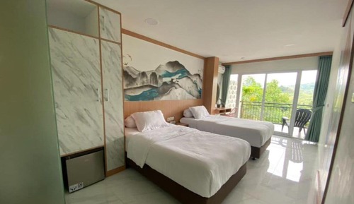 Deluxe Twin Room, Balcony, Mountain View