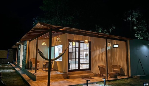 Standard Quadruple Room, 2 Double Beds, Patio