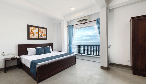 Deluxe Double or Twin Room, Balcony, Ocean View