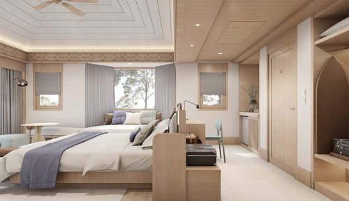 Suite, 1 King Bed, Ocean View (Duplex, Spa)