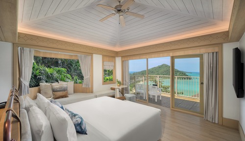 Twin Room, Ocean View (Hollywood Twin)
