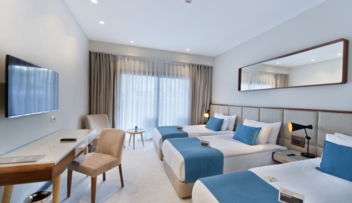 Deluxe Room, 3 Twin Beds, Non Smoking, City View