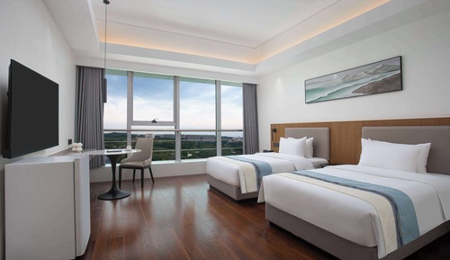 Deluxe Room, 2 Twin Beds, Smoking