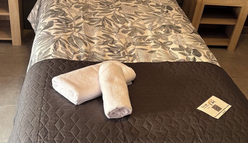 Twin bed room