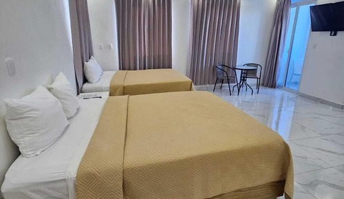Family Twin Room, Balcony, Partial Sea View