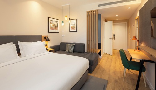 Standard Room, 1 Queen Bed with Sofa bed