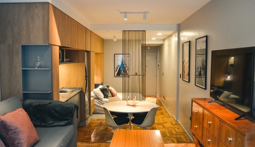 Apartment, Balcony, City View