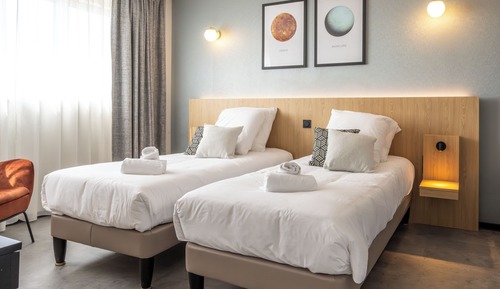 Standard Studio, 2 Twin Beds, Kitchenette