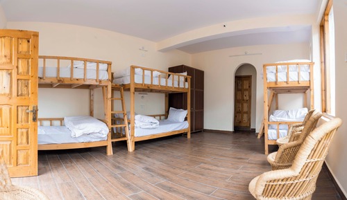 Economy Shared Dormitory, Garden View