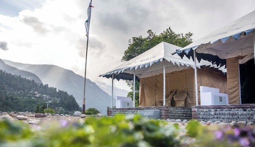 Luxury Tent, Balcony, Lake View