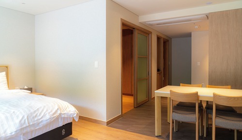 SonoClam Resort Family (Kitchen/Standard/Bed)
