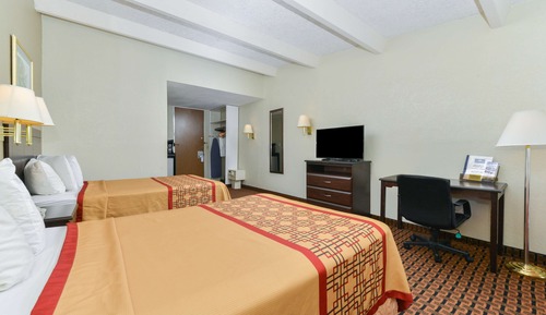 Room, 2 Double Beds, Non Smoking, Balcony