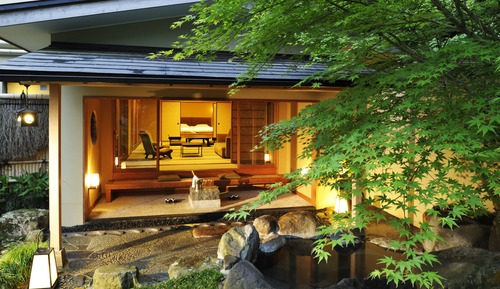 Japanese Style Suite with Open-air Bath, AOI