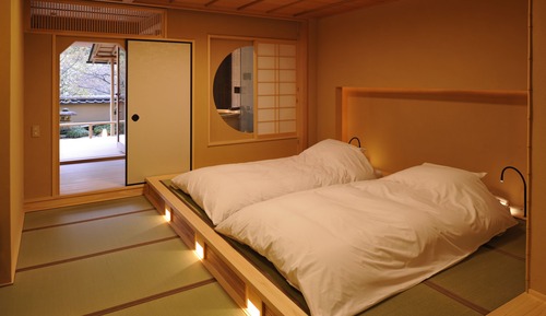 Japanese Style Suite with Cypress Bath, AJISAI or RINDO
