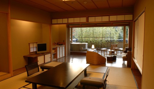 Japanese Style Room with Open-air Bath, SUZUKAKE