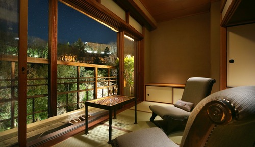 Japanese Style Suite with Cypress Bath, YAMABUKI or SUZURAN