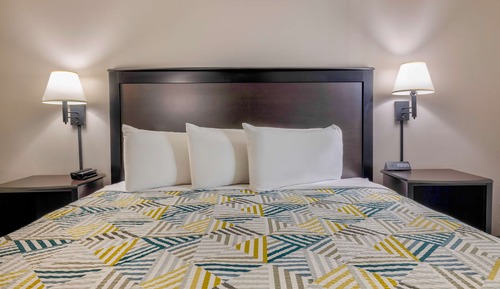 Deluxe Suite, 1 King Bed, Non Smoking, Refrigerator & Microwave
