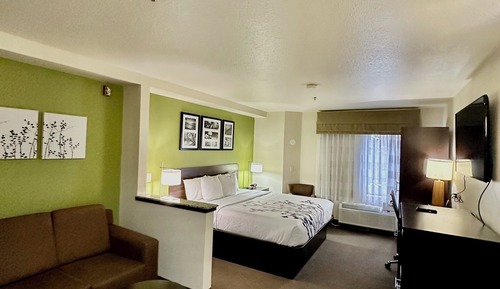 Suite, 1 King Bed with Sofa bed, Non Smoking
