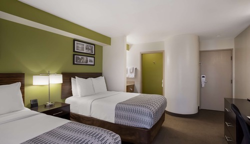 Standard Room, 2 Double Beds, Non Smoking, Refrigerator & Microwave