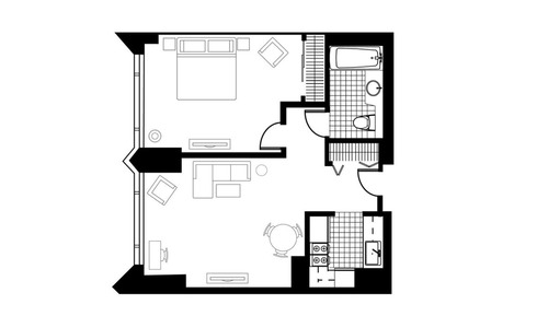 Executive City View One Bedroom Suite