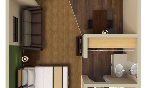 Deluxe Studio, 1 Queen Bed with Sofa bed, Non Smoking