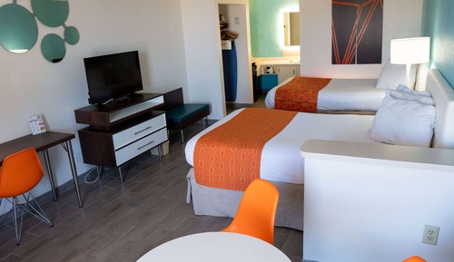 Room, 2 Double Beds, Non Smoking