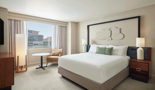 Suite, 1 King Bed with Sofa bed, Non Smoking (Mobility Accessible, Roll-in Shower)