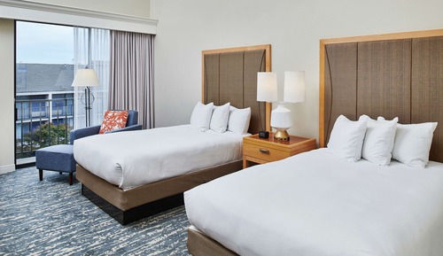Room, 2 Double Beds, Accessible, Bathtub (Hearing)