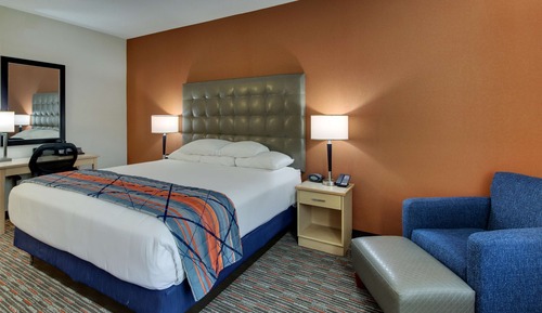 Deluxe Room, 1 King Bed, Accessible, Refrigerator & Microwave (Tub)