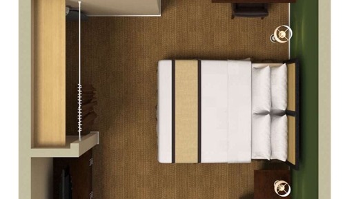 Deluxe Studio, 1 Queen Bed with Sofa bed, Non Smoking