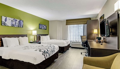 Standard Double Room, 2 Double Beds, Non Smoking