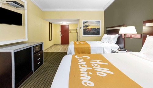 Double Room, 2 Double Beds, Smoking