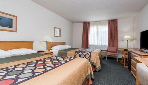 Suite, Non Smoking, Refrigerator & Microwave (2 Queen & 1 SofaBed)