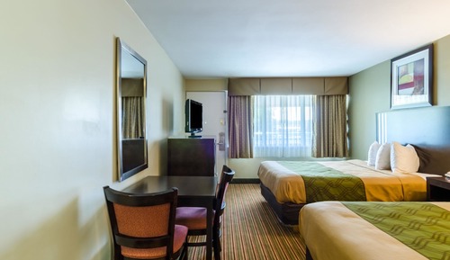 Standard Single Room, 2 Double Beds, Non Smoking