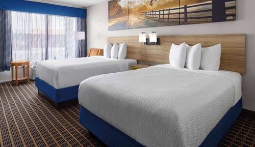 Double Room, 2 Double Beds, Smoking