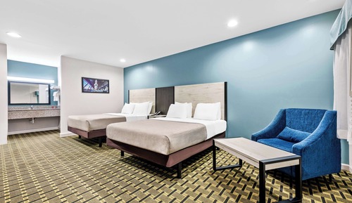 Standard Room, 2 Queen Beds, Smoking, Refrigerator & Microwave