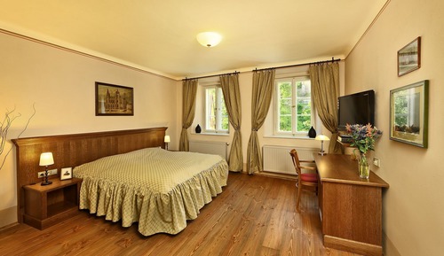 Double Room, Bathtub (Castle View)