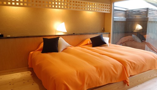Ikezuki (Suite with open-view bath, 2 Beds, River View)(6 years old and over)