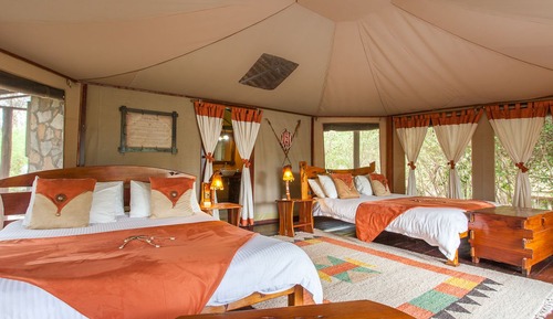 Luxury Tent, 1 Double Bed, River View