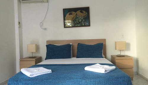 Double Room, 1 Double Bed, Partial Ocean View
