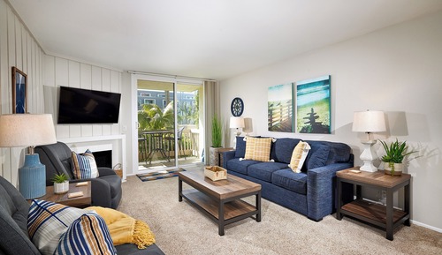 Condo, 1 King Bed with Sofa bed, Pool Access, Garden View (F112)