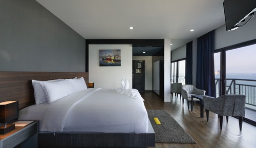 Deluxe Double Room, 1 Bedroom, Ocean View
