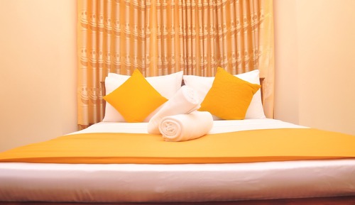 Deluxe Double Room, 1 King Bed, Private Bathroom, Mountain View , Non/AC