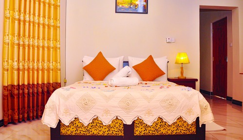 Deluxe Quadruple Room, Multiple Beds, Mountain View