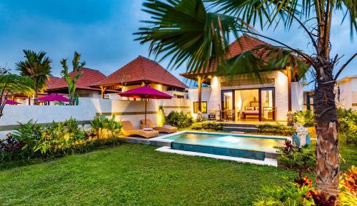 One Bedroom Private Pool Villa With Rice Field View