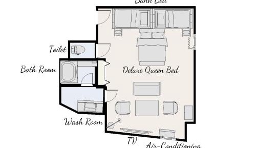 Deluxe Double Room with Bath
