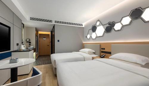 Deluxe Double Room with Two Double Beds - Non-Smoking